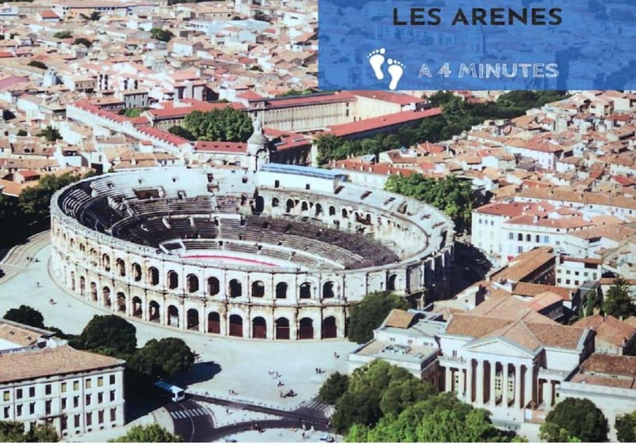 Uncourtsejour - Nimes La Rome Francaise Lägenhet Exteriör bild